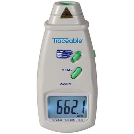 Digi-Sense Digital Contact/Photo Tachometer with NI 20250-26